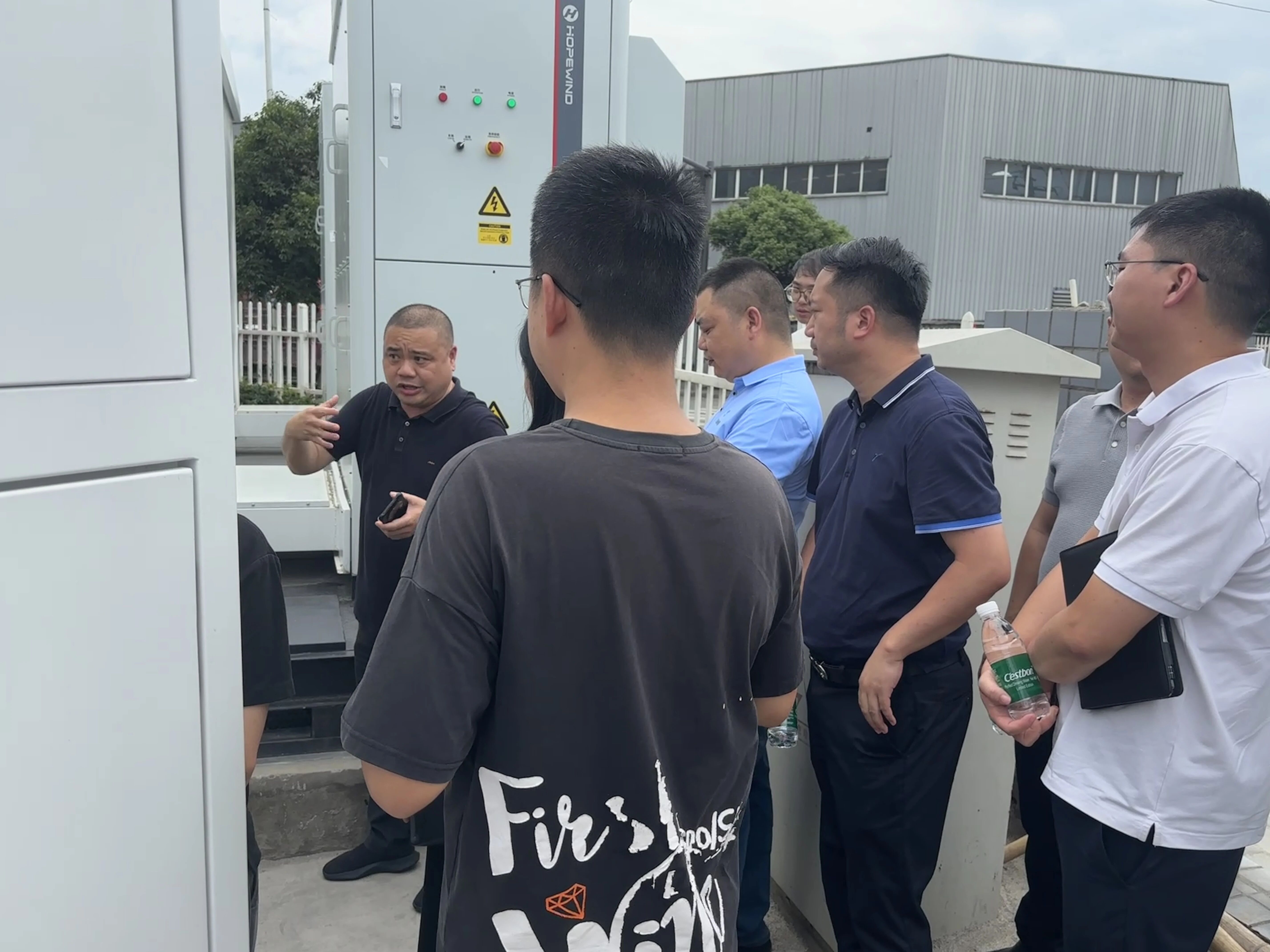 【协会动态】协会组织储能企业参观成都首个10MW/h用户侧储能10kV并网投运项目
